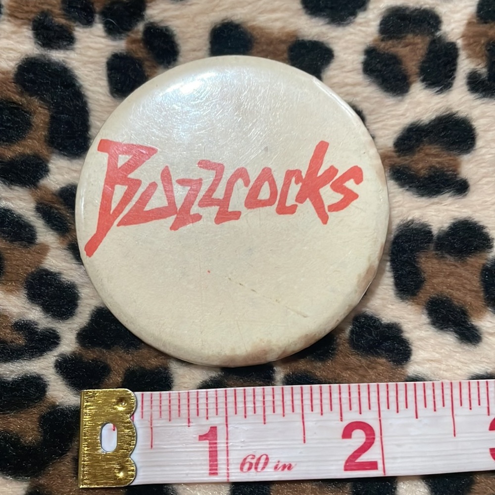 UK PUNK ROCK SKA 🇬🇧 Vintage Button Pin Pinbacks Collector 70s 80s English Jam - Picture 7 of 17